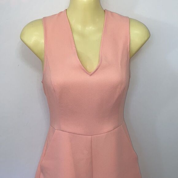 Bcbgeneration Bcbg Generation Romper Peach Halter Romper NWT XS Tall - Picture 4 of 7